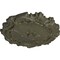 Ekena Millwork Plymouth Ceiling Medallion (Fits Canopies up to 1 5/8"), 16 3/4"OD x 1 3/8"P, Witch Hazel CM16PLWHF - alternate 4